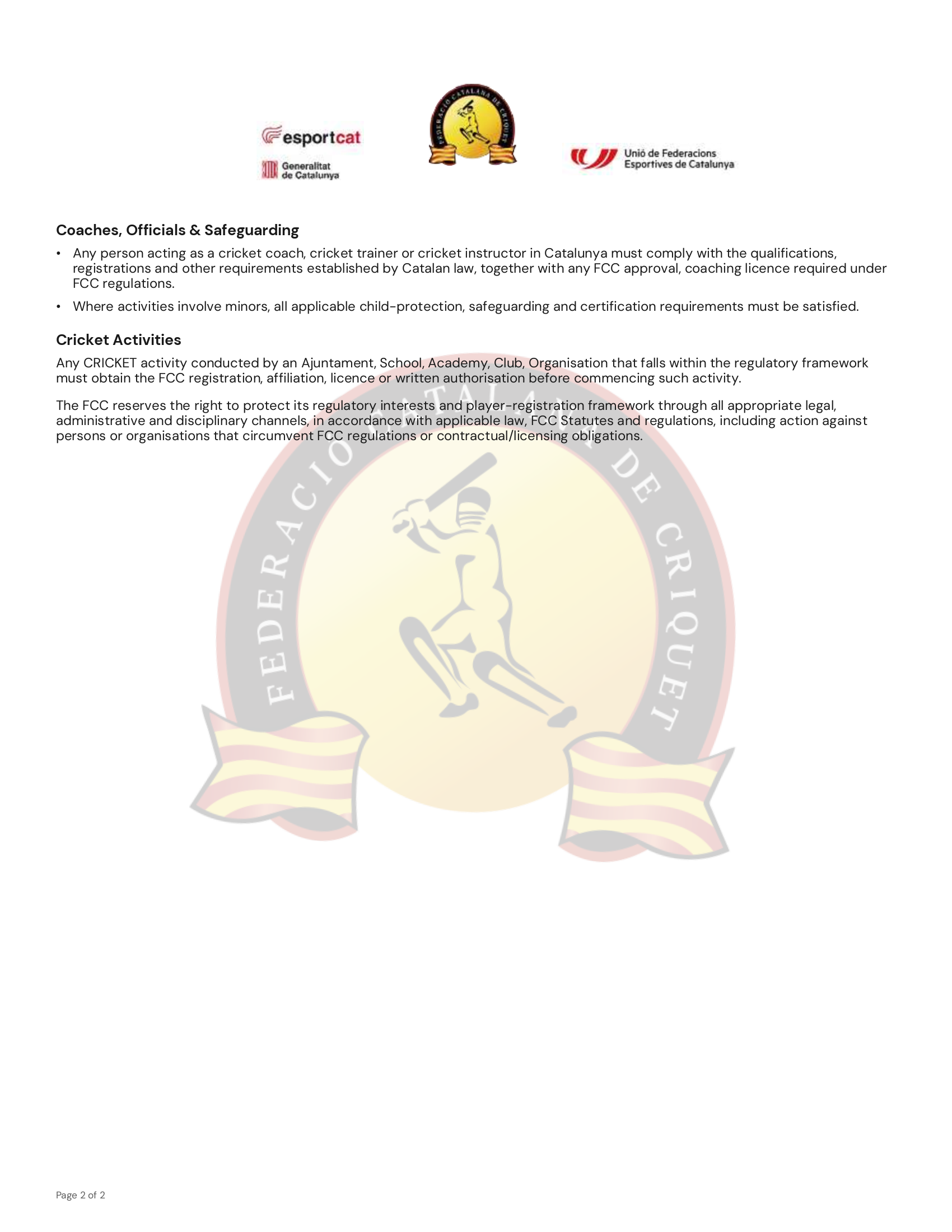 Official Notice - Page 2